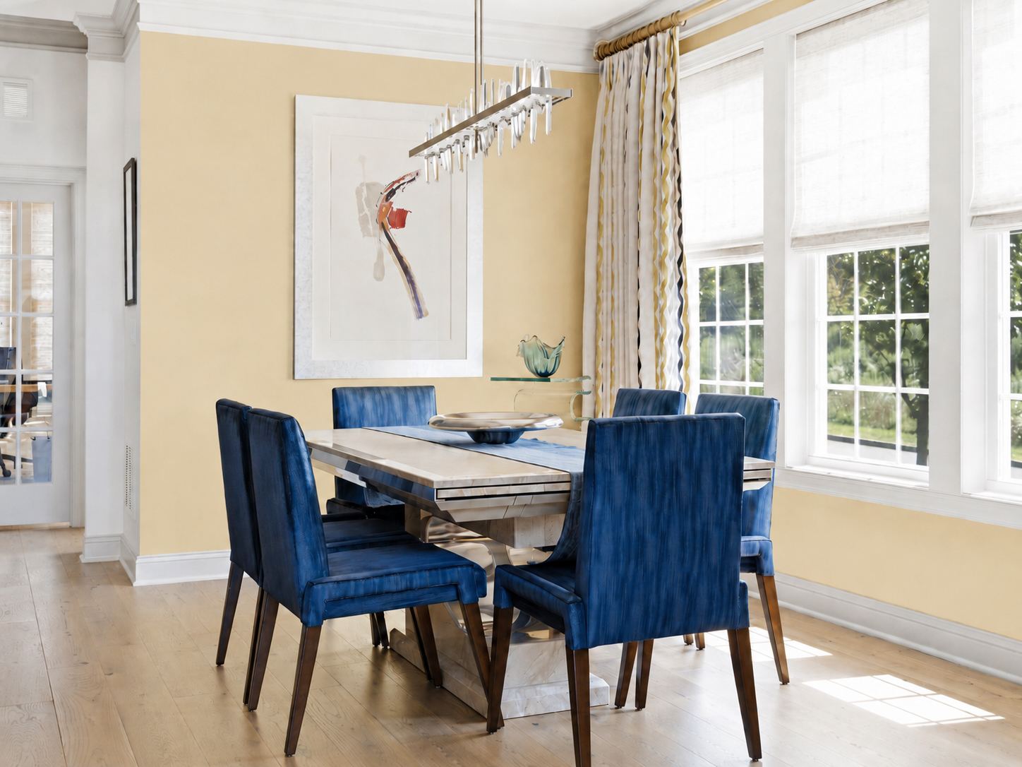 dining area adjacent to the kitchen at 1 Aldrich Court